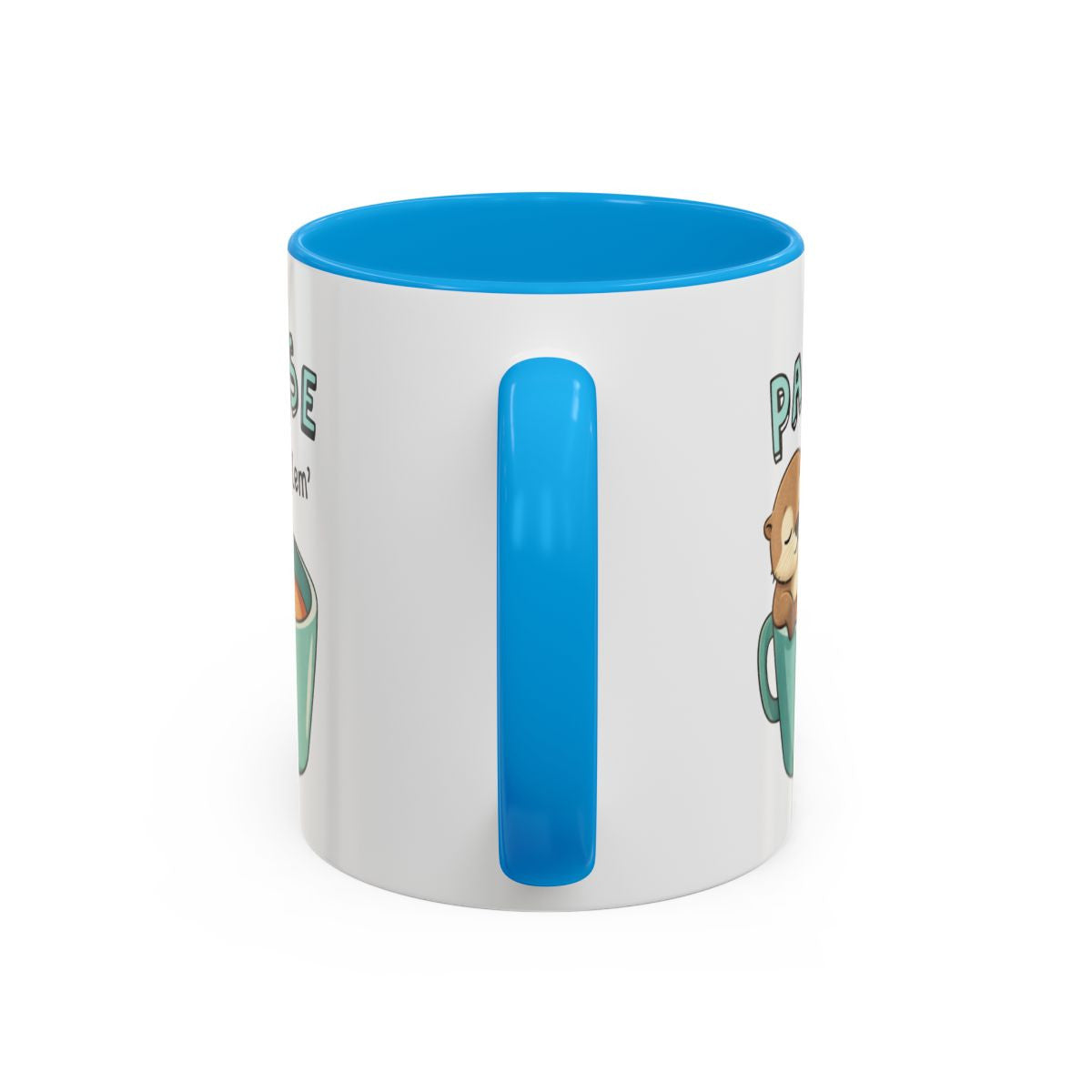 Tasse Humour Pause Flem’ – Mug Loutre Adorable Relax – Cadeau Original Amoureux du Café 325ml