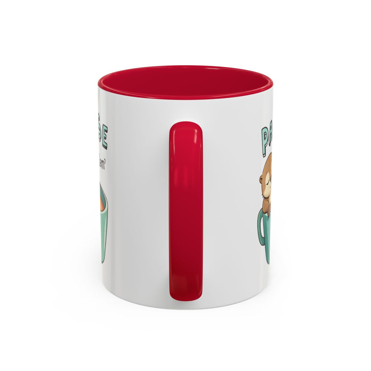 Tasse Humour Pause Flem’ – Mug Loutre Adorable Relax – Cadeau Original Amoureux du Café 325ml