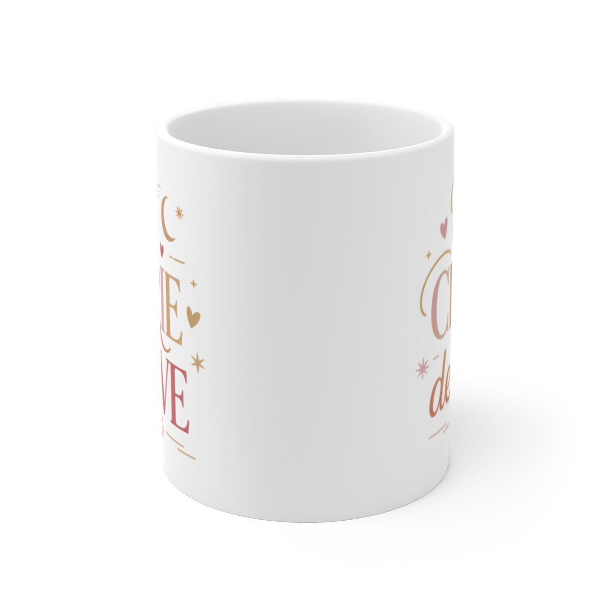 Mug Une Chérie de Rêve – Tasse Amour Romantique – Idée Cadeau Femme Couple – Design Doux et Élégant