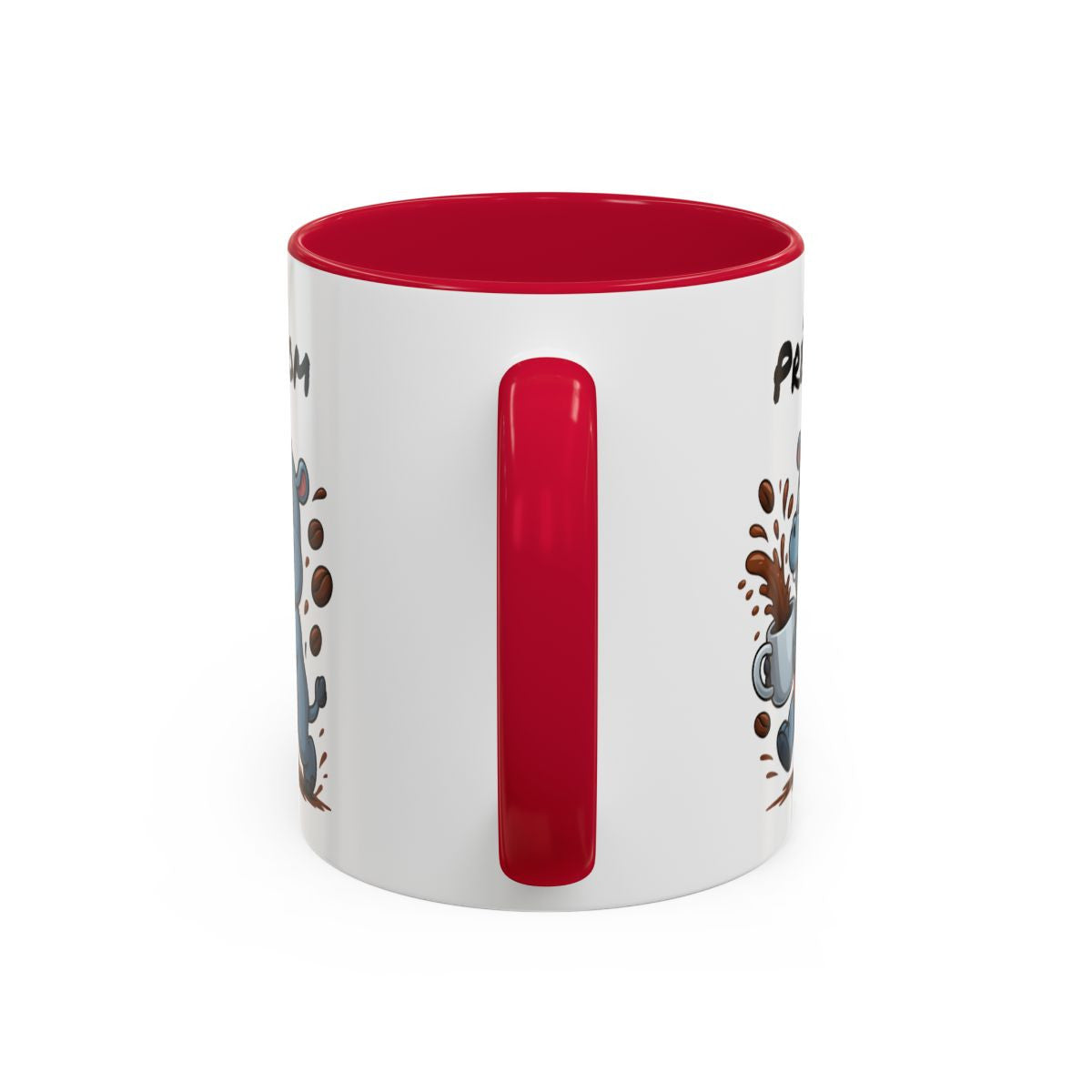 Tasse Hippopotame Personnalisable avec Café – Mug Animal Amusant et Dynamique – Cadeau Humour Matin Énergie 325ml