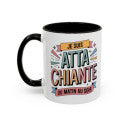 Tasse Je Suis Attachiante du Matin au Soir – Mug Humour Femme Drôle et Tendance – Cadeau Original 325ml Noir Bleu Rouge
