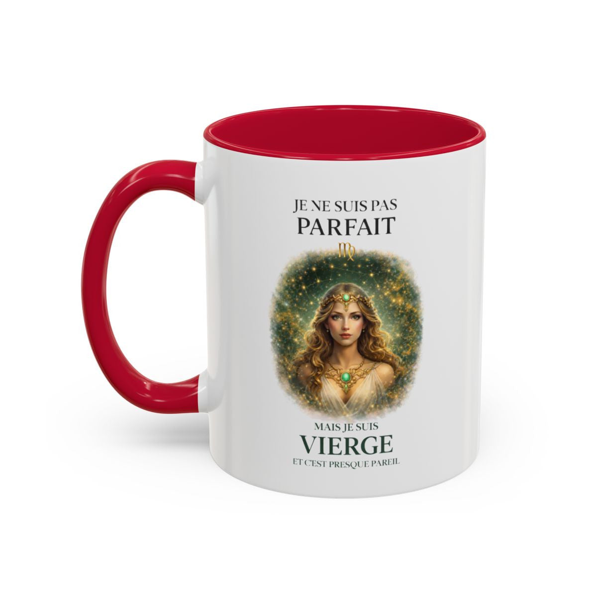 Tasse Signe Astrologique Vierge Humour – Je Ne Suis Pas Parfait Mais Je Suis Vierge – Mug Horoscope Cadeau