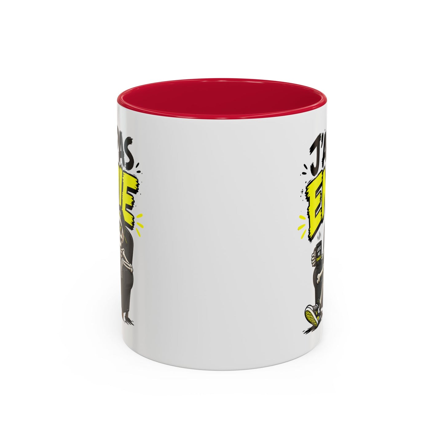 Mug Drôle J’ai Pas Envie – Tasse Humoristique avec Squelette Détendu – Cadeau Humour Bureau Café 325ml
