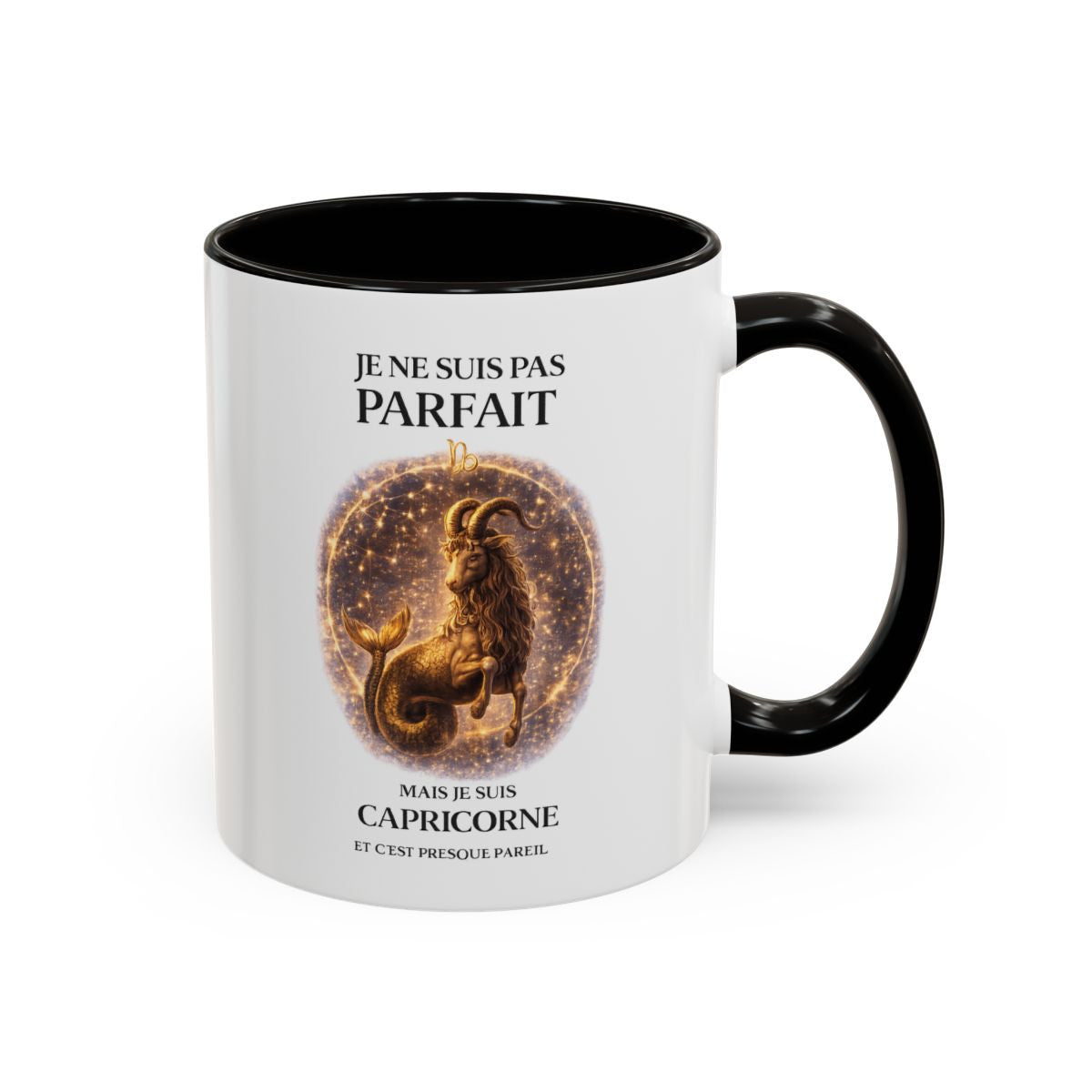 Tasse Signe Astrologique Capricorne Humour – Je Ne Suis Pas Parfait Mais Je Suis Capricorne – Mug