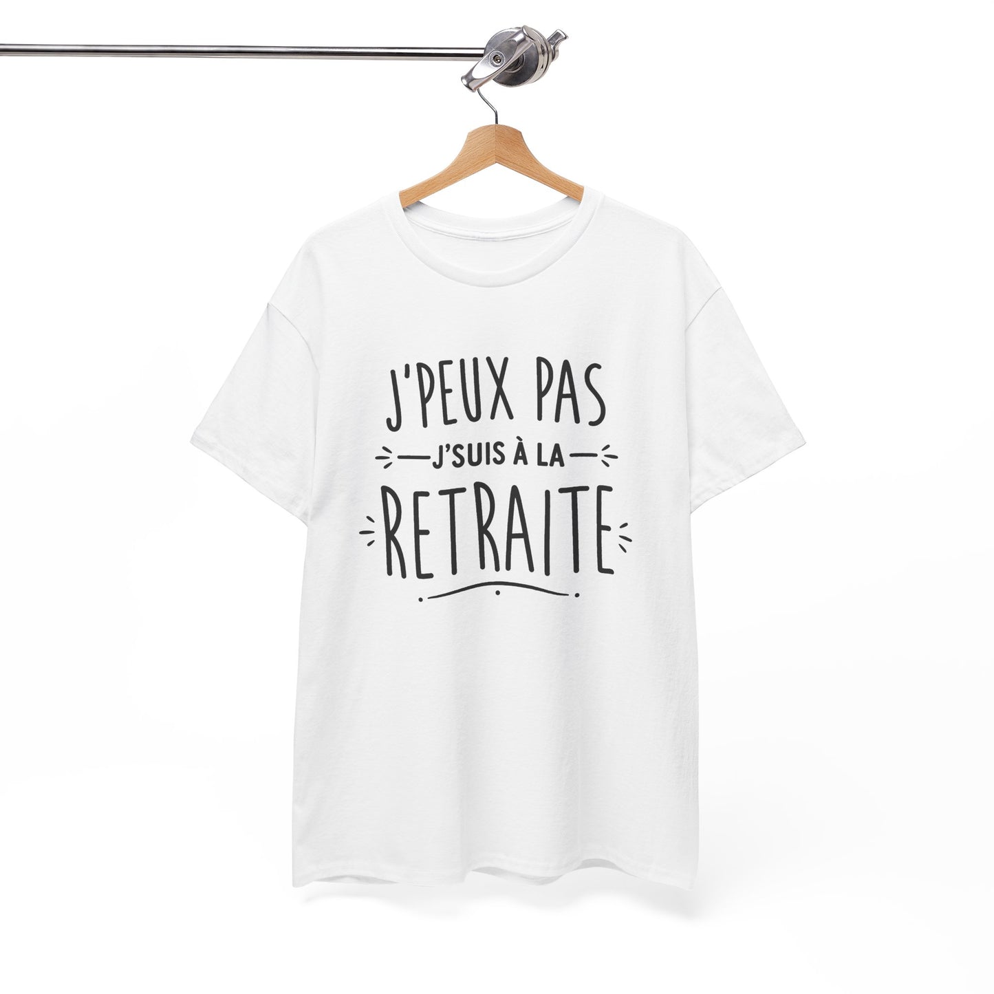 Tee Shirt Homme et Femme Retraite Retraité Humour Départ Collègue Travail Idée Cadeau Originale
