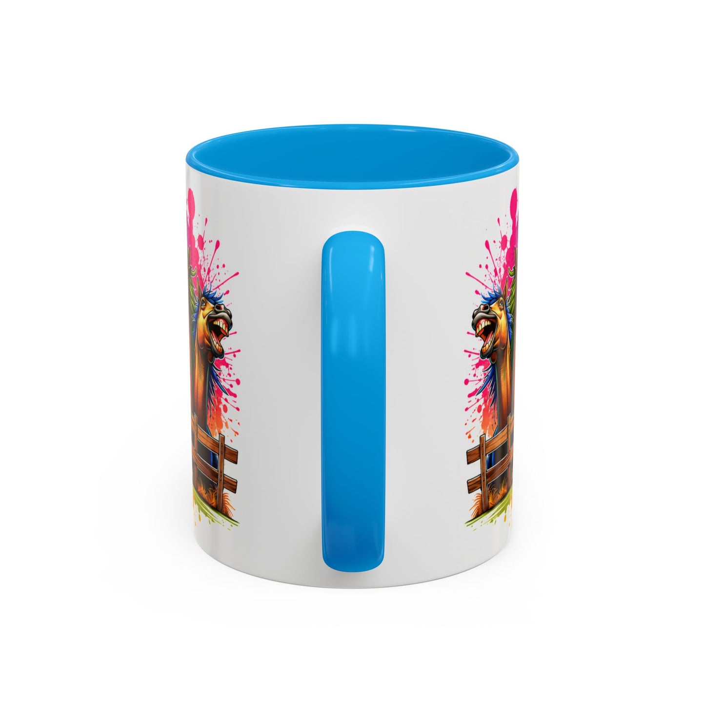Tasse Chevaux Rigolos – Mug Humour Équitation Coloré – Cadeau Cavalier Homme Femme 325ml