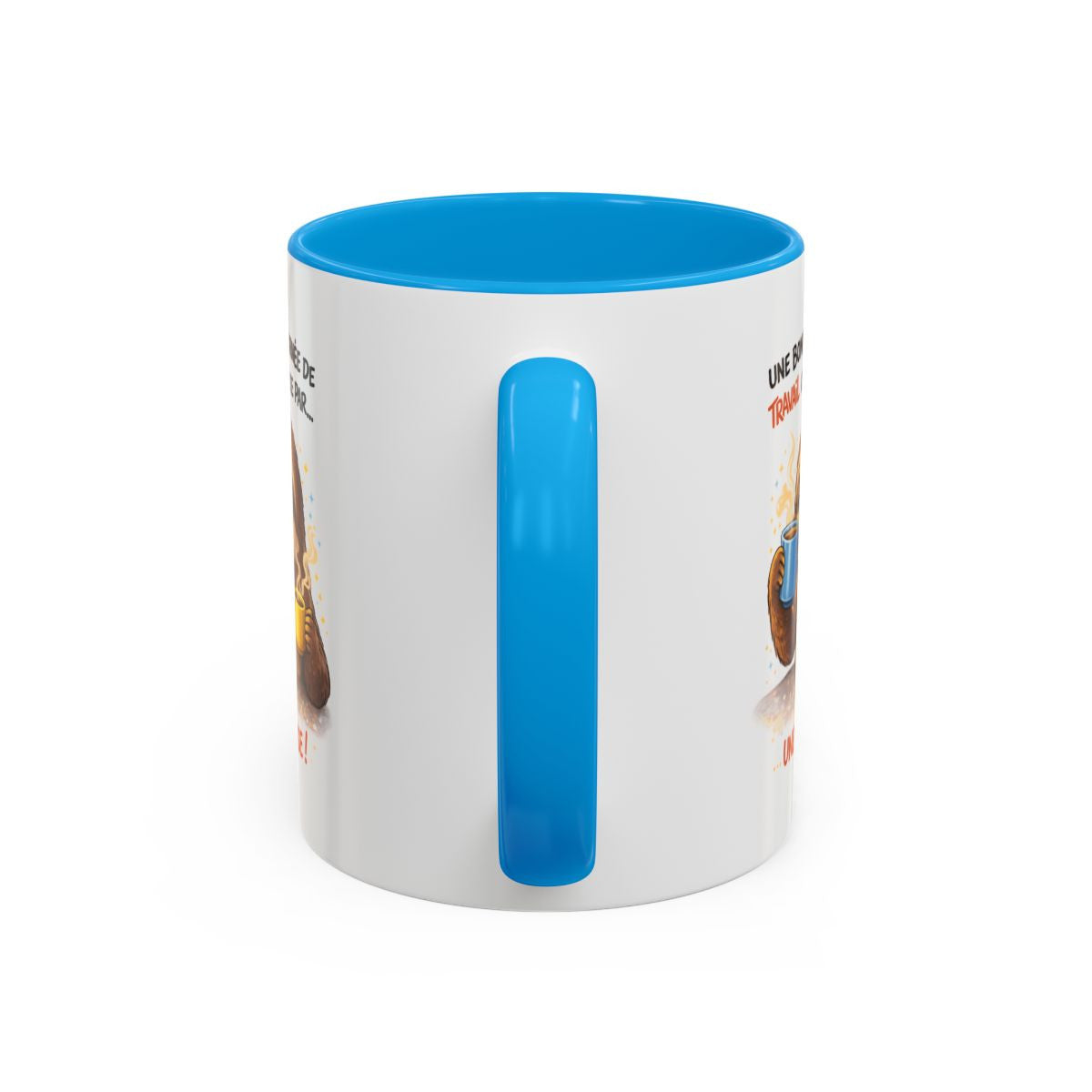 Tasse Humour Travail Pause Café – Mug Paresseux Drôle Cadeau Collègue Bureau Homme Femme