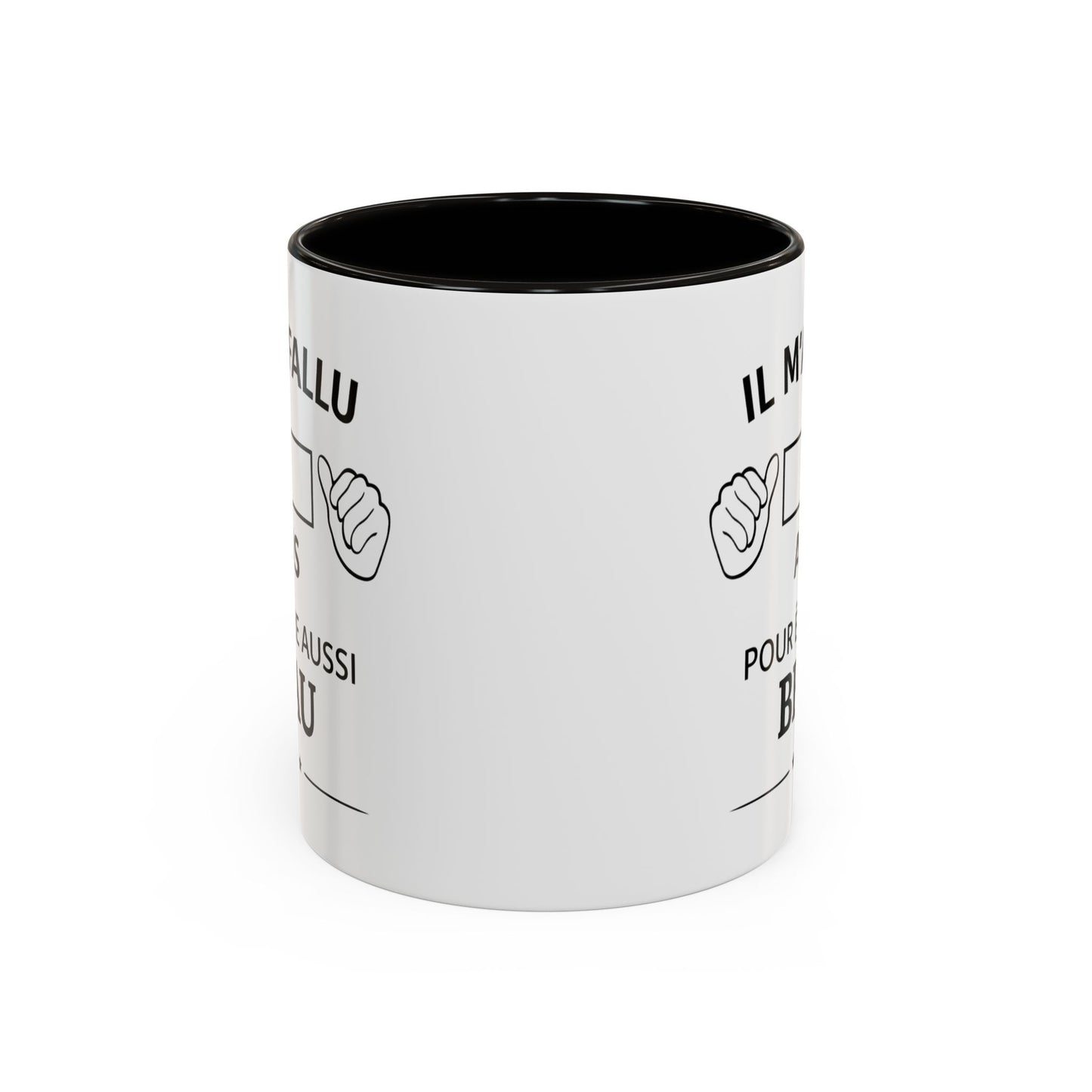 Tasse Personnalisable Âge – Il m’a fallu ans pour être aussi beau – Mug Anniversaire Homme Femme