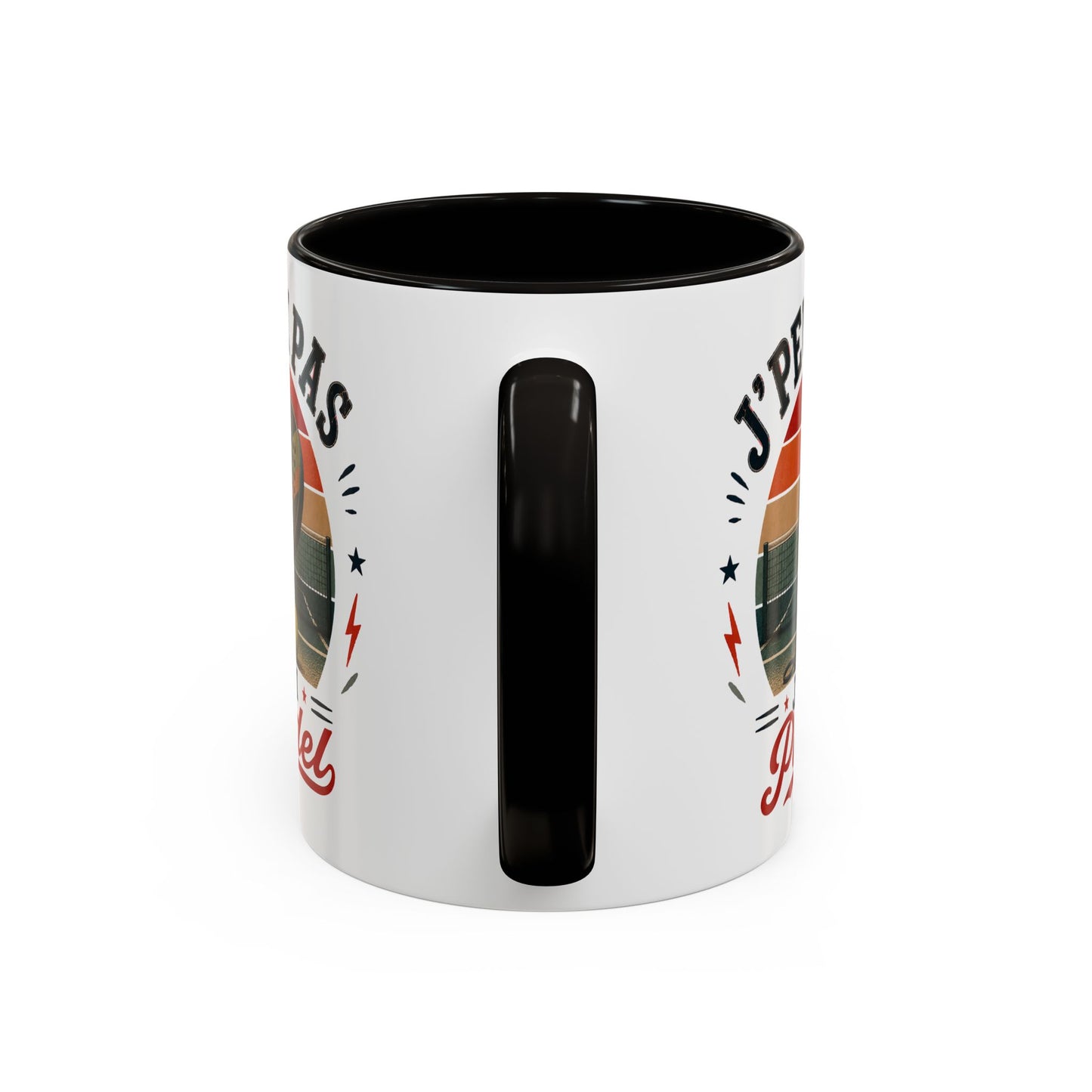 Tasse J’Peux Pas J’Ai Padel – Mug Humour Joueur de Padel Vintage – Cadeau Sport Homme Femme 325ml