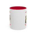 Mug Le Vin S’Améliore Avec L’Âge – Tasse Humour Vin Cadeau Amateur Vin Anniversaire Noir Bleu Rouge 325ml