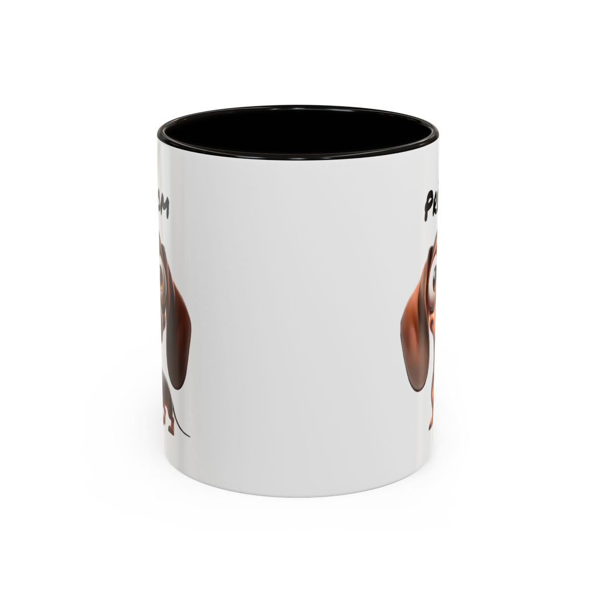 Mug Teckel Personnalisable – Tasse Chien Cartoon Mignon Idée Cadeau Amoureux des Chiens