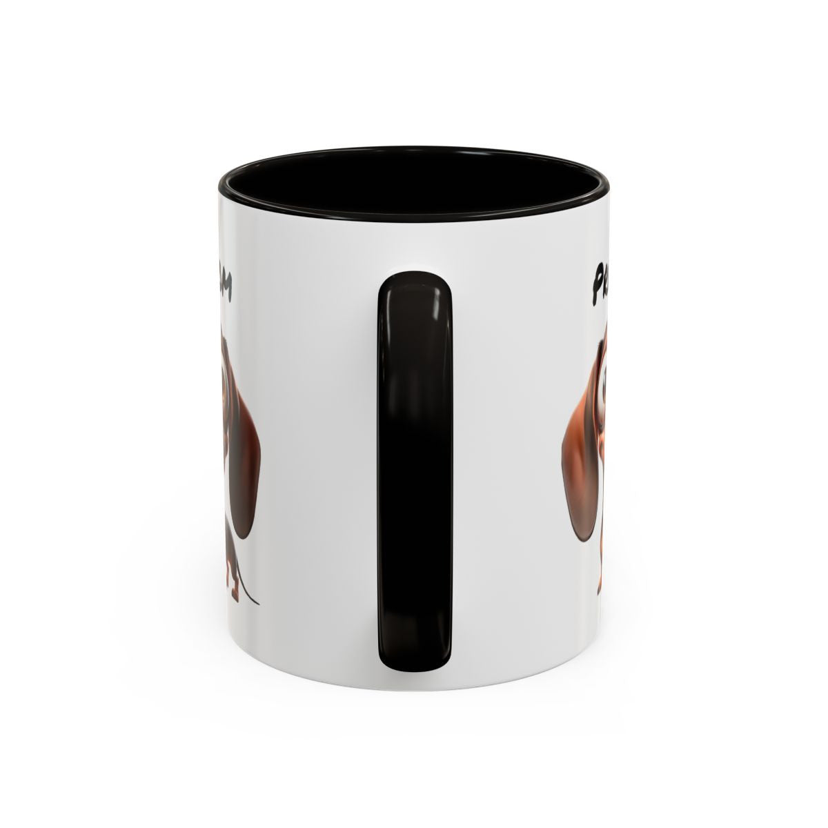 Mug Teckel Personnalisable – Tasse Chien Cartoon Mignon Idée Cadeau Amoureux des Chiens