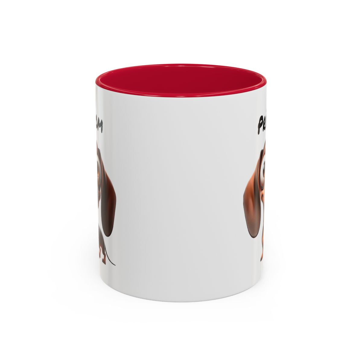 Mug Teckel Personnalisable – Tasse Chien Cartoon Mignon Idée Cadeau Amoureux des Chiens