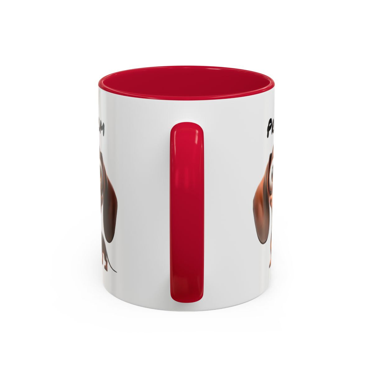 Mug Teckel Personnalisable – Tasse Chien Cartoon Mignon Idée Cadeau Amoureux des Chiens