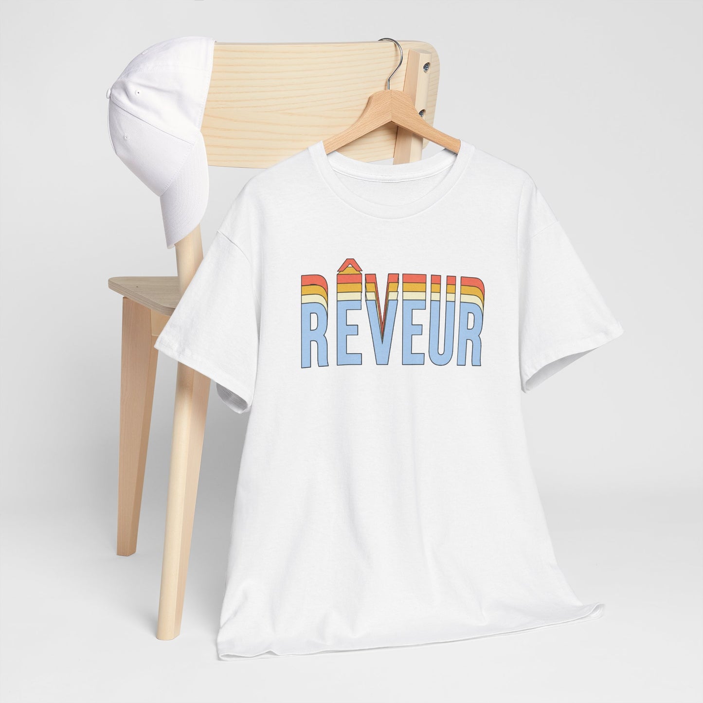 T-Shirt Rêveur Homme et Femme – Créativité Imagination Écriture Art – Cadeau Original Artiste Étudiant Enseignant