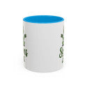 Mug Soyons Zen Grenouille Méditation – Tasse Relaxation Cadeau Humour Yoga Noir Bleu Rouge 325ml