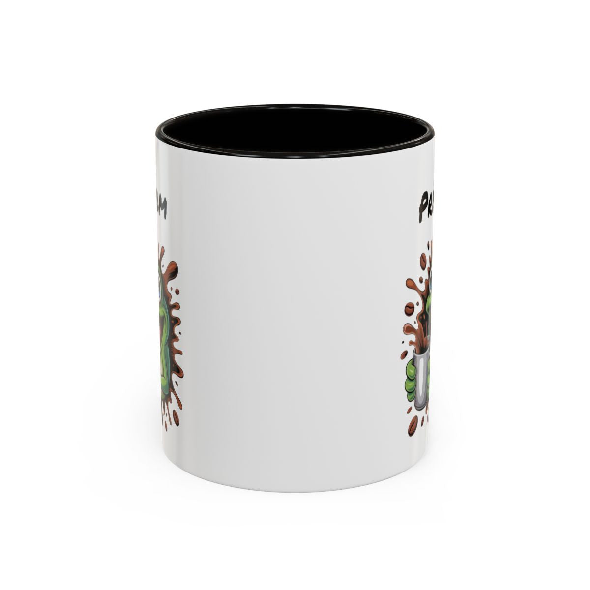 Mug Grenouille Café Personnalisable – Tasse Humoristique Noir Bleu Rouge Idée Cadeau Originale