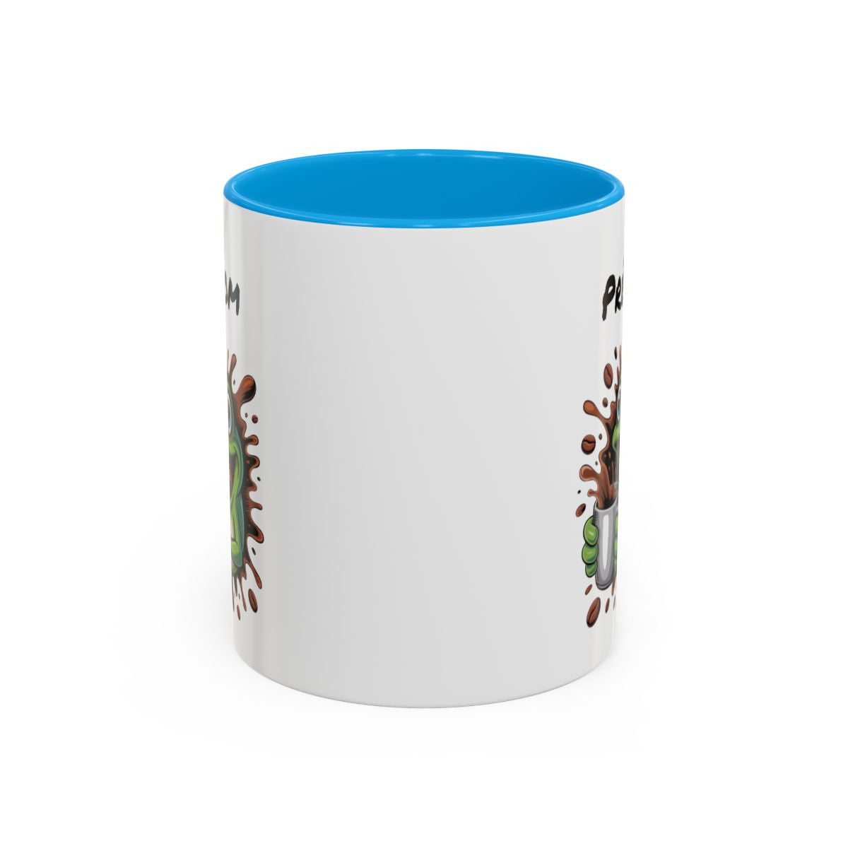 Mug Grenouille Café Personnalisable – Tasse Humoristique Noir Bleu Rouge Idée Cadeau Originale