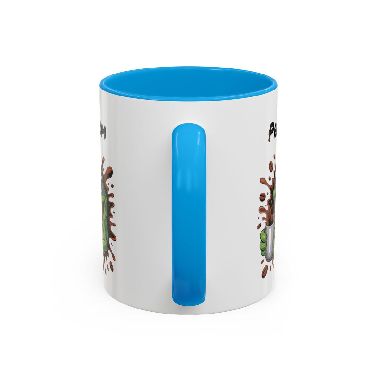 Mug Grenouille Café Personnalisable – Tasse Humoristique Noir Bleu Rouge Idée Cadeau Originale