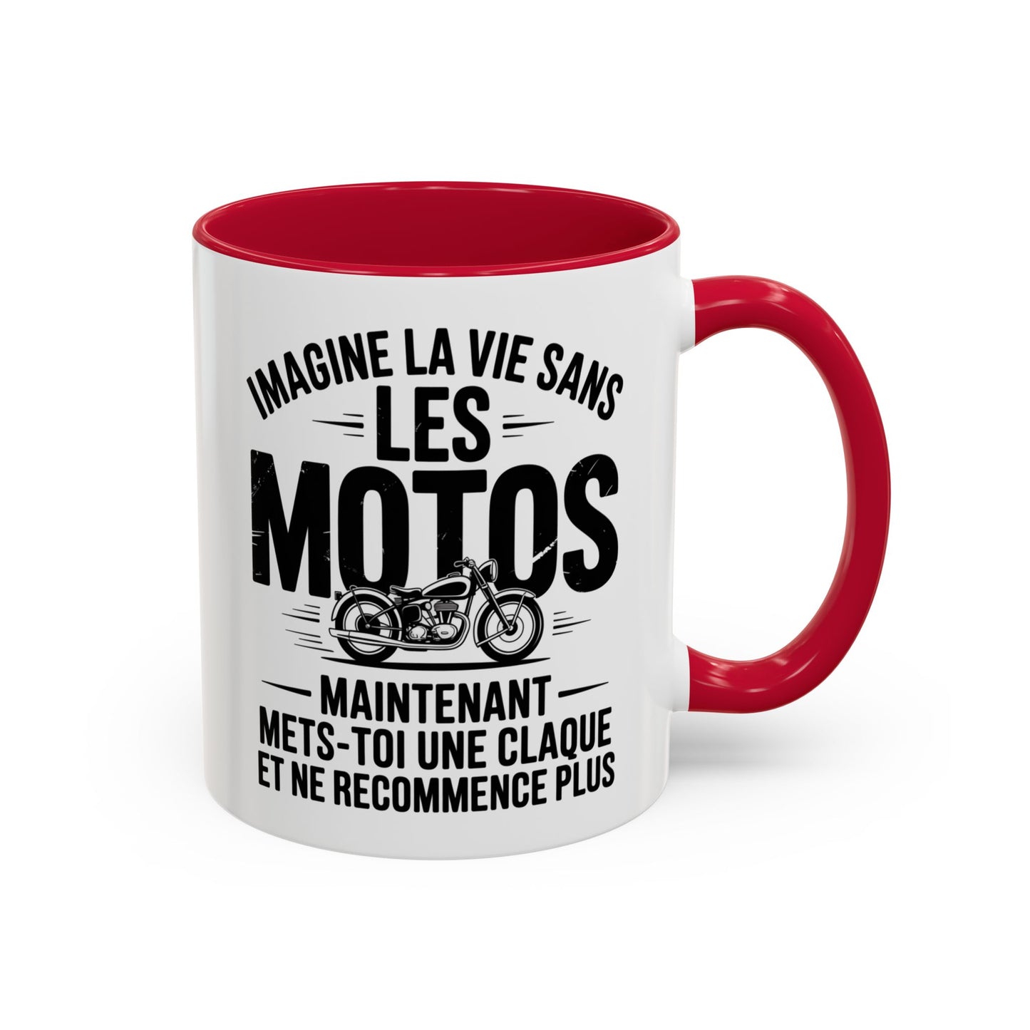 Mug Moto Vintage Humoristique – Tasse Biker Rétro Citation Motard – Cadeau Passion Moto