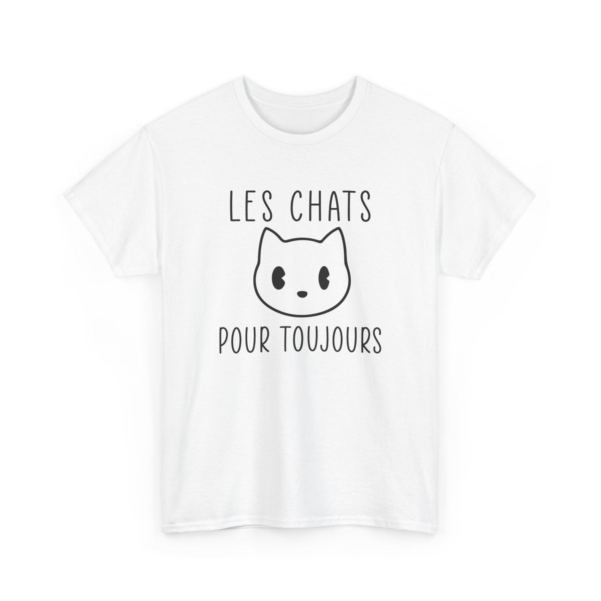 Tee Shirt Chat Homme Femme – Passion Chats et Félin – Idée Cadeau Amoureux des Chats Propriétaire de Chat