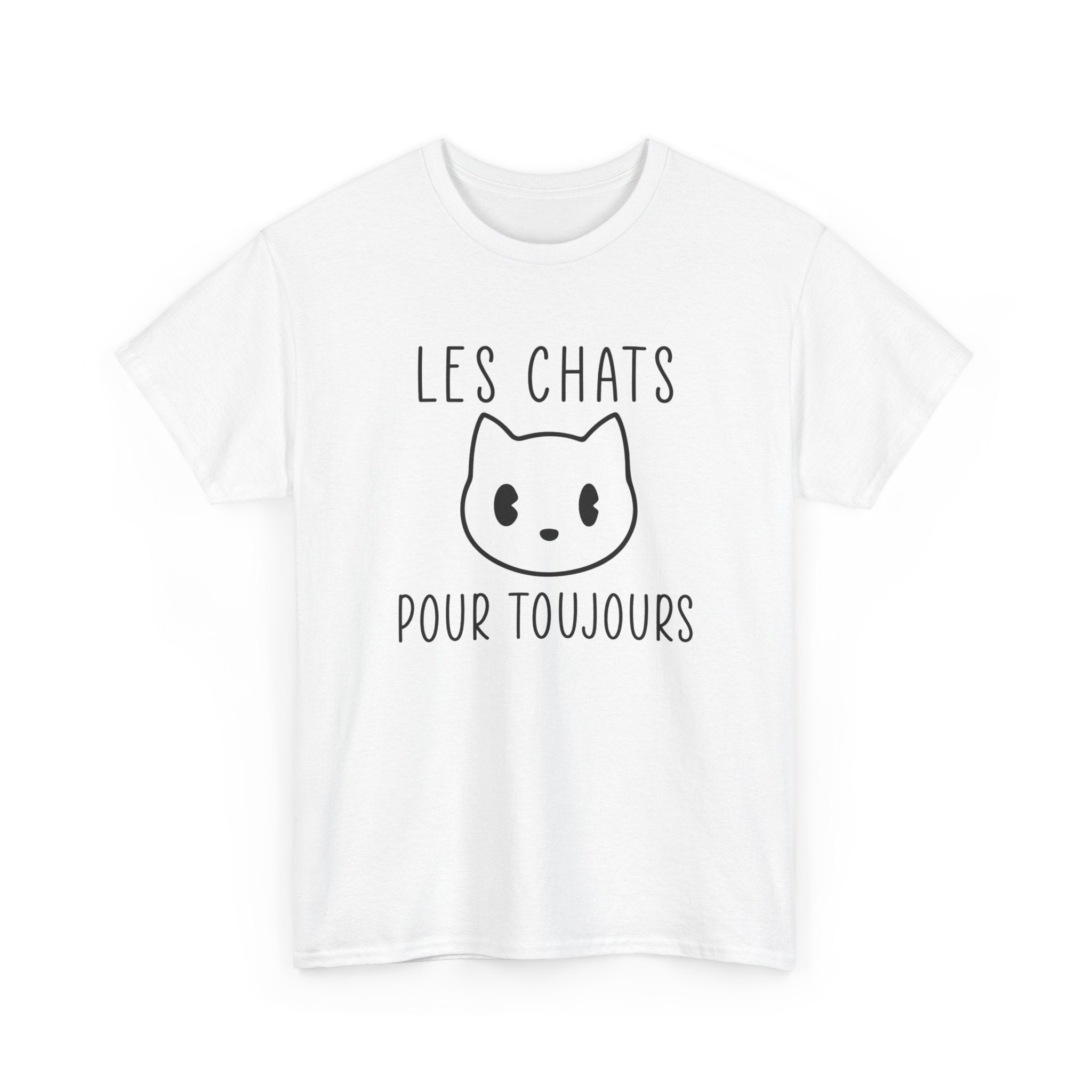 Tee Shirt Chat Homme Femme – Passion Chats et Félin – Idée Cadeau Amoureux des Chats Propriétaire de Chat