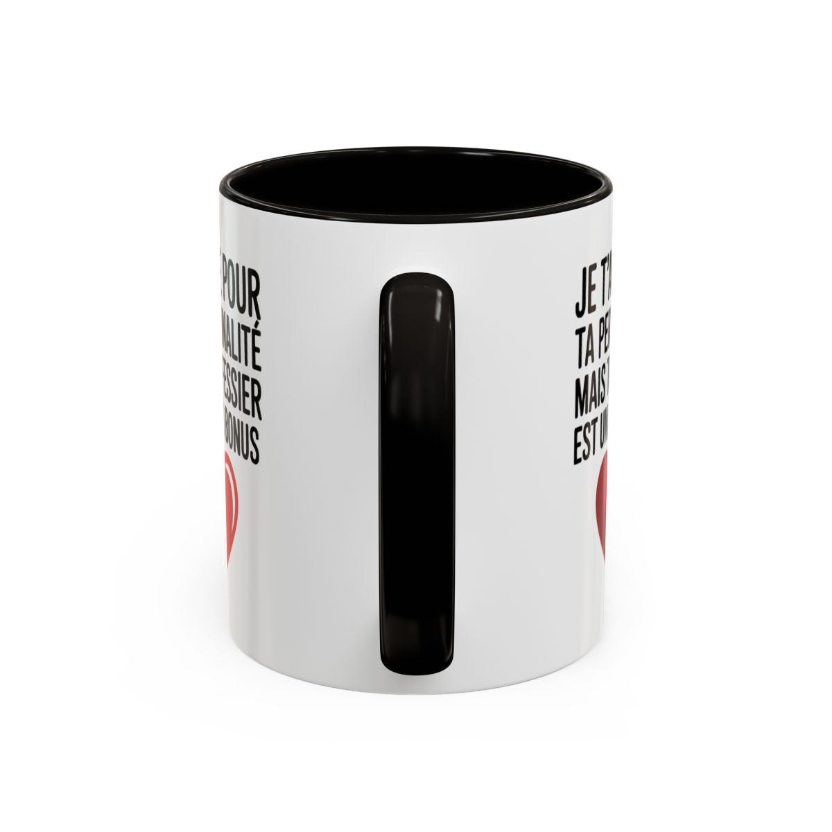 Tasse Humour Amour – Mug Message Drôle Couple – Cadeau Saint Valentin Original – Céramique 325ml