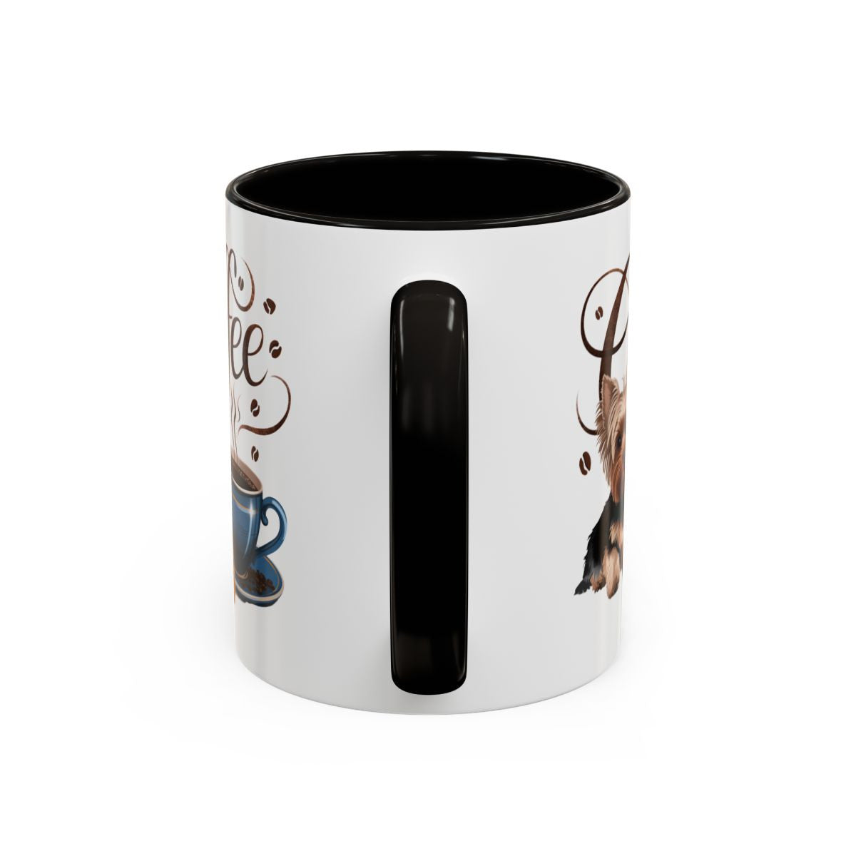 Tasse Chien Yorkshire Café – Mug Amoureux des Chiens – Cadeau Original – Céramique 325ml