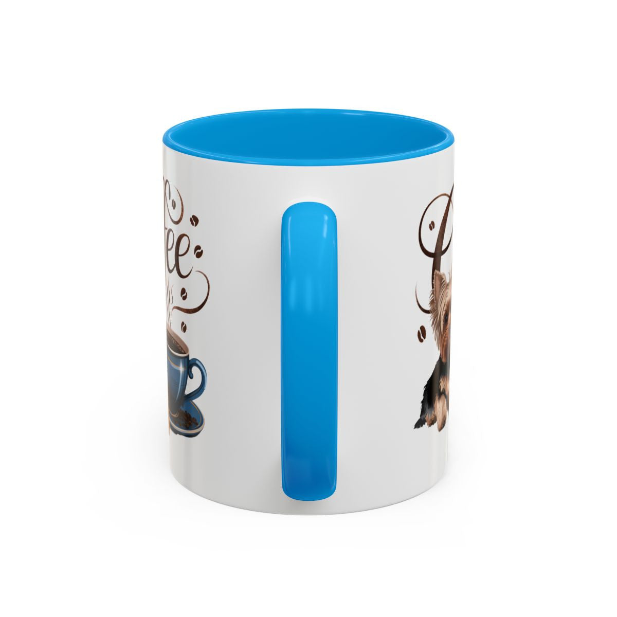 Tasse Chien Yorkshire Café – Mug Amoureux des Chiens – Cadeau Original – Céramique 325ml