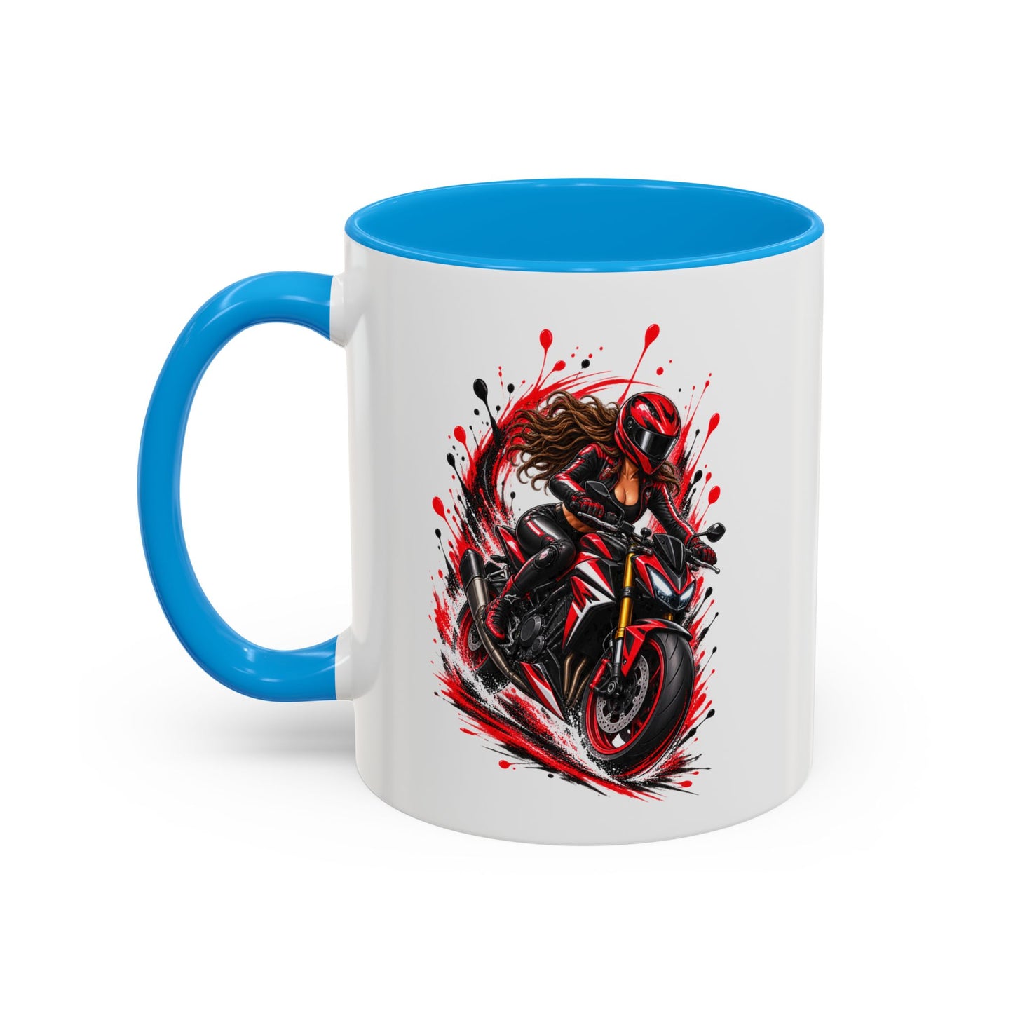 Mug Moto Femme – Tasse Motarde Passion Moto – Cadeau Original Femme – Amatrice de Moto et Sensations Fortes