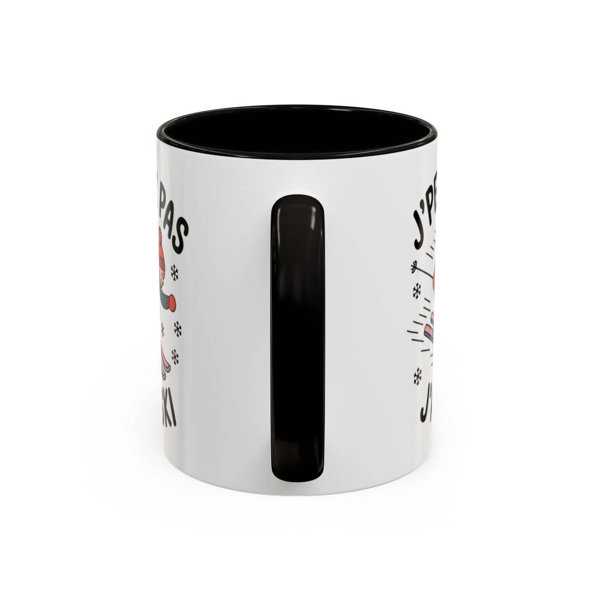 Tasse J’Peux Pas J’Ai Ski – Mug Humour Montagne Hiver – Cadeau Skieur – Céramique 325ml