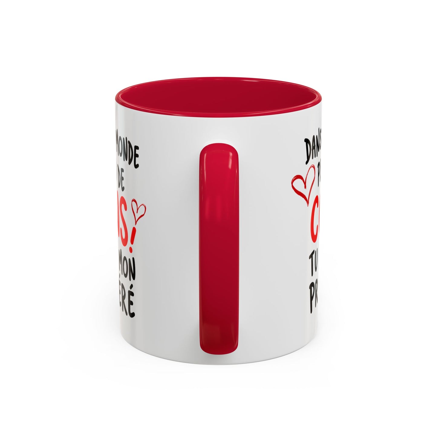 Tasse Dans Un Monde Plein de Cons Tu Es Mon Préféré – Mug Humour Couple – Cadeau Homme Femme 325ml