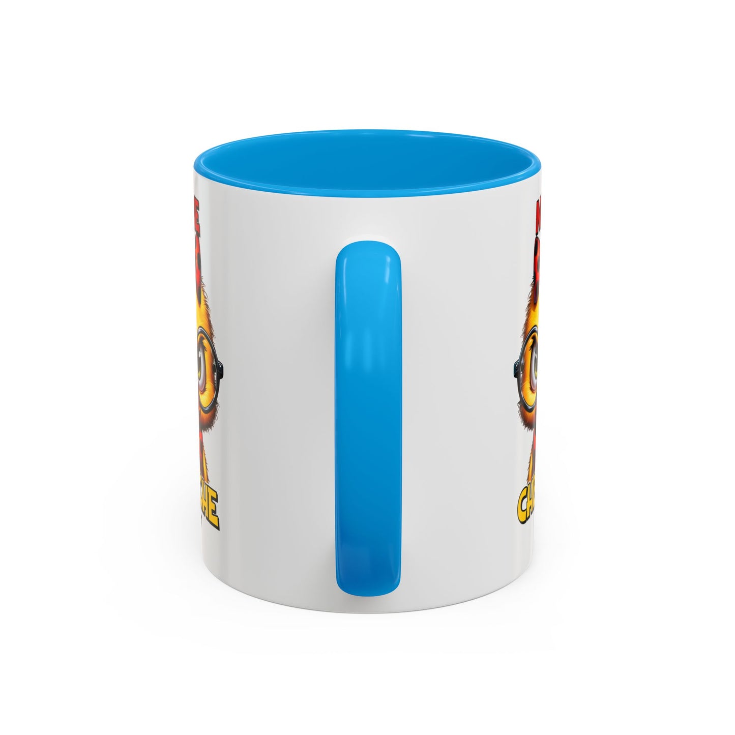 Tasse Ne Me Cherche Pas – Mug Poussin Humour Cartoon – Cadeau Drôle Femme Homme 325ml