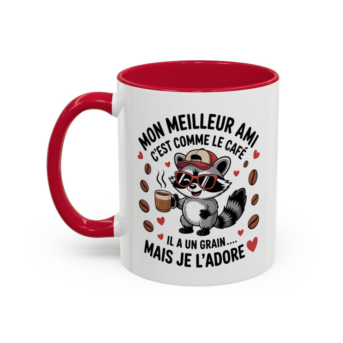 Tasse Mon Meilleur Ami C’est Comme le Café – Mug Humour Amitié – Cadeau Meilleur Ami – Céramique 325ml