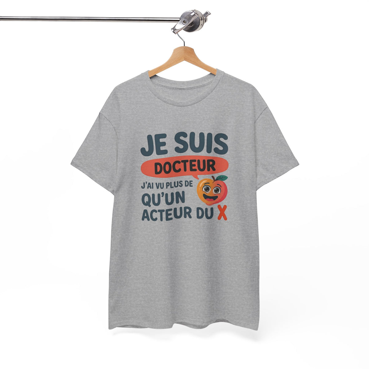 Tee Shirt Docteur Homme – Humour Médecin – Cadeau Original pour Docteur