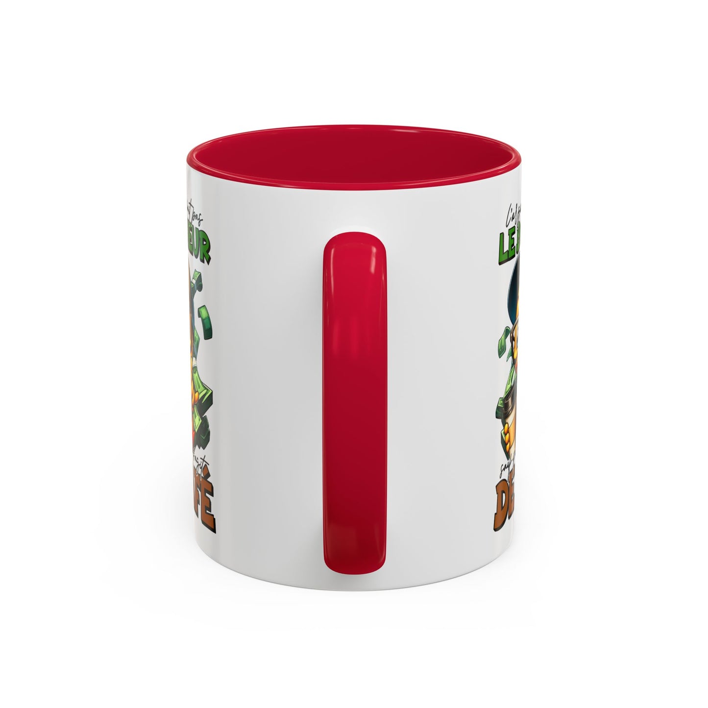 Tasse L’Argent Ne Fait Pas Le Bonheur Sauf Quand Il S’Agit De Café – Mug Humour Drôle 325ml
