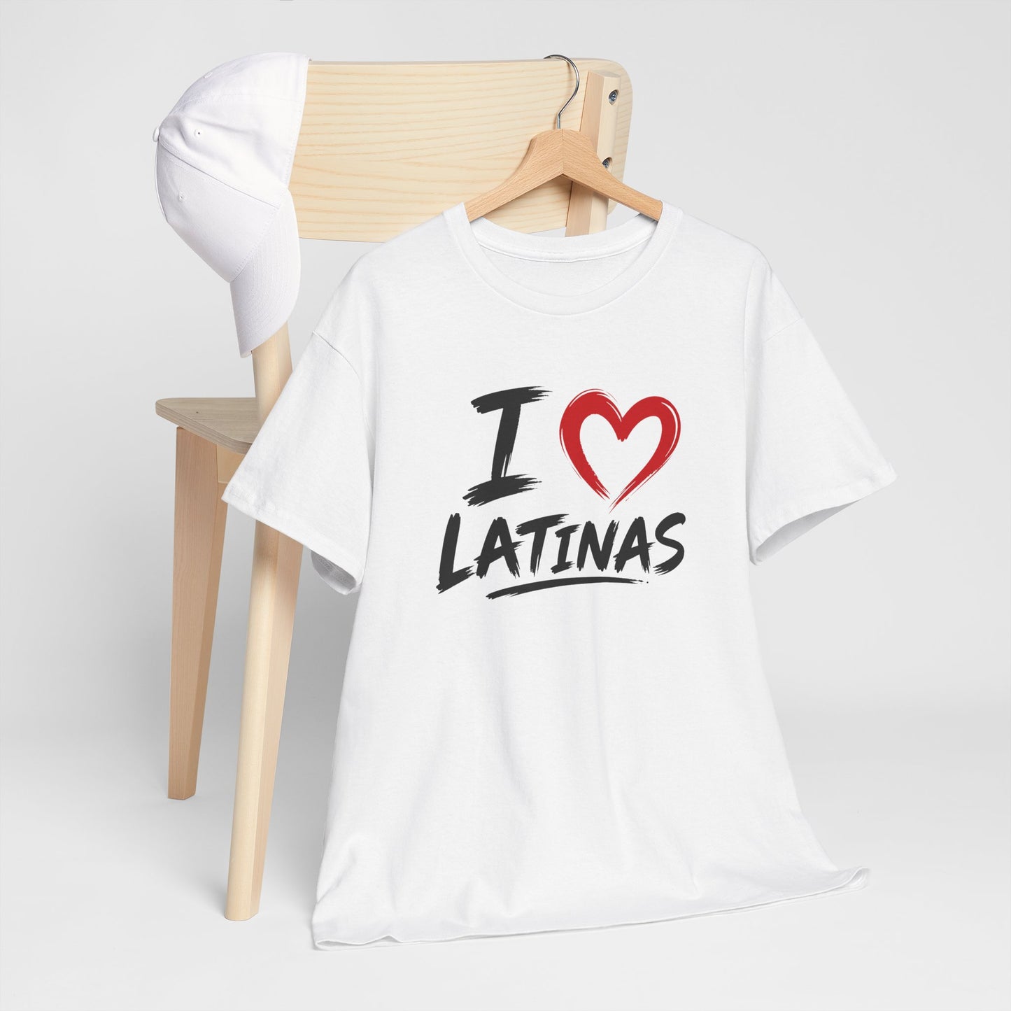 T-Shirt Homme I Love Latinas – Tee Shirt Humour Latino Latinas Amour Cadeau Homme