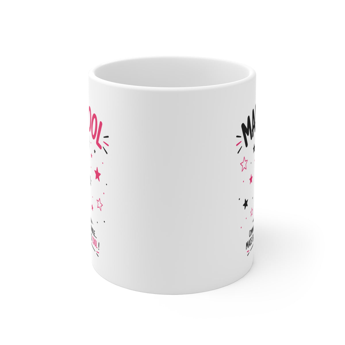 Mug MamiCool – Tasse Humoristique pour Mamie – Comme une Mamie Normale Mais Beaucoup Plus Cool – Idée Cadeau Originale Anniversaire Noël Fête des Grands-Mères
