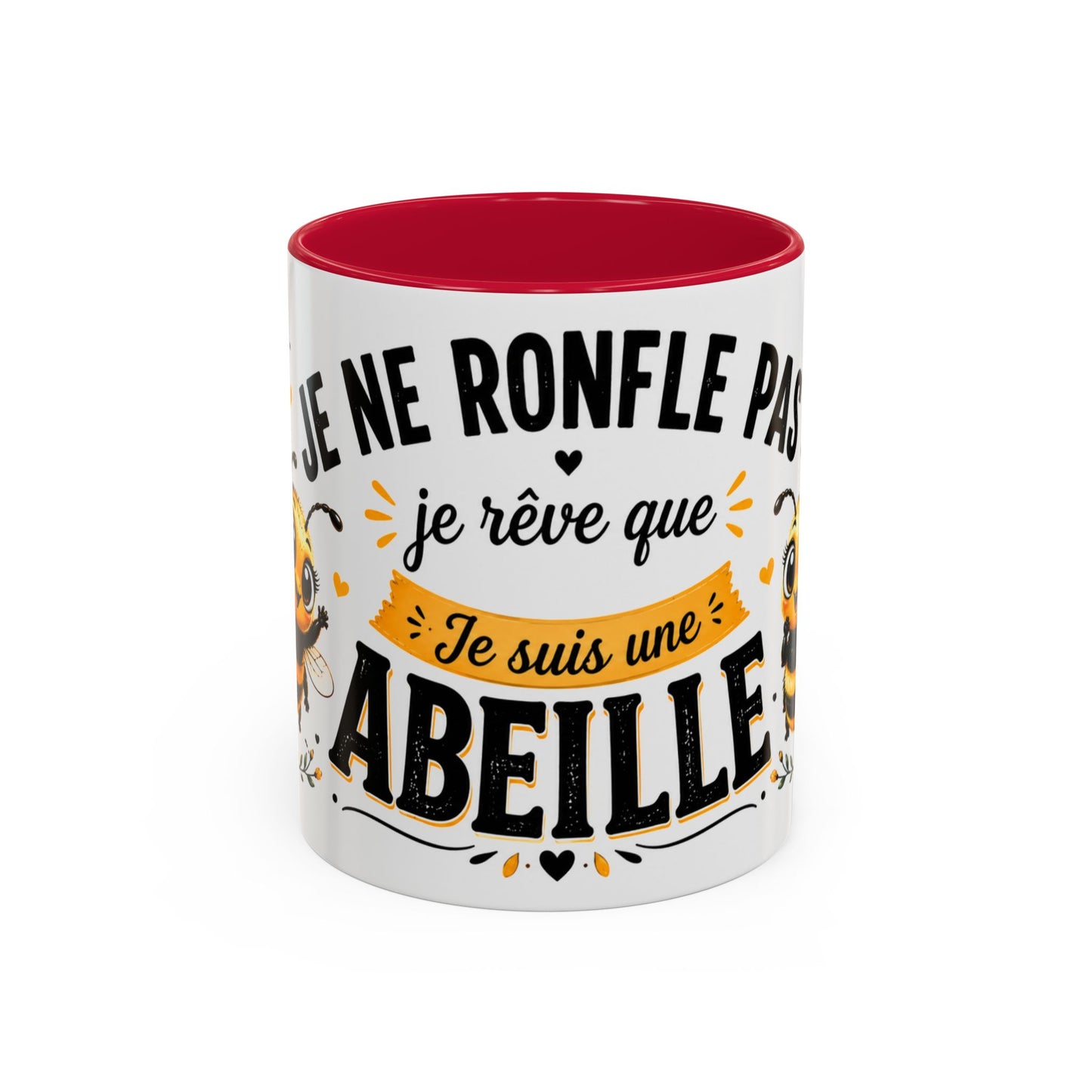 Tasse Je Ne Ronfle Pas Je Rêve Que Je Suis Une Abeille – Mug Humour Abeille Cartoon – Cadeau Original Homme Femme 325ml