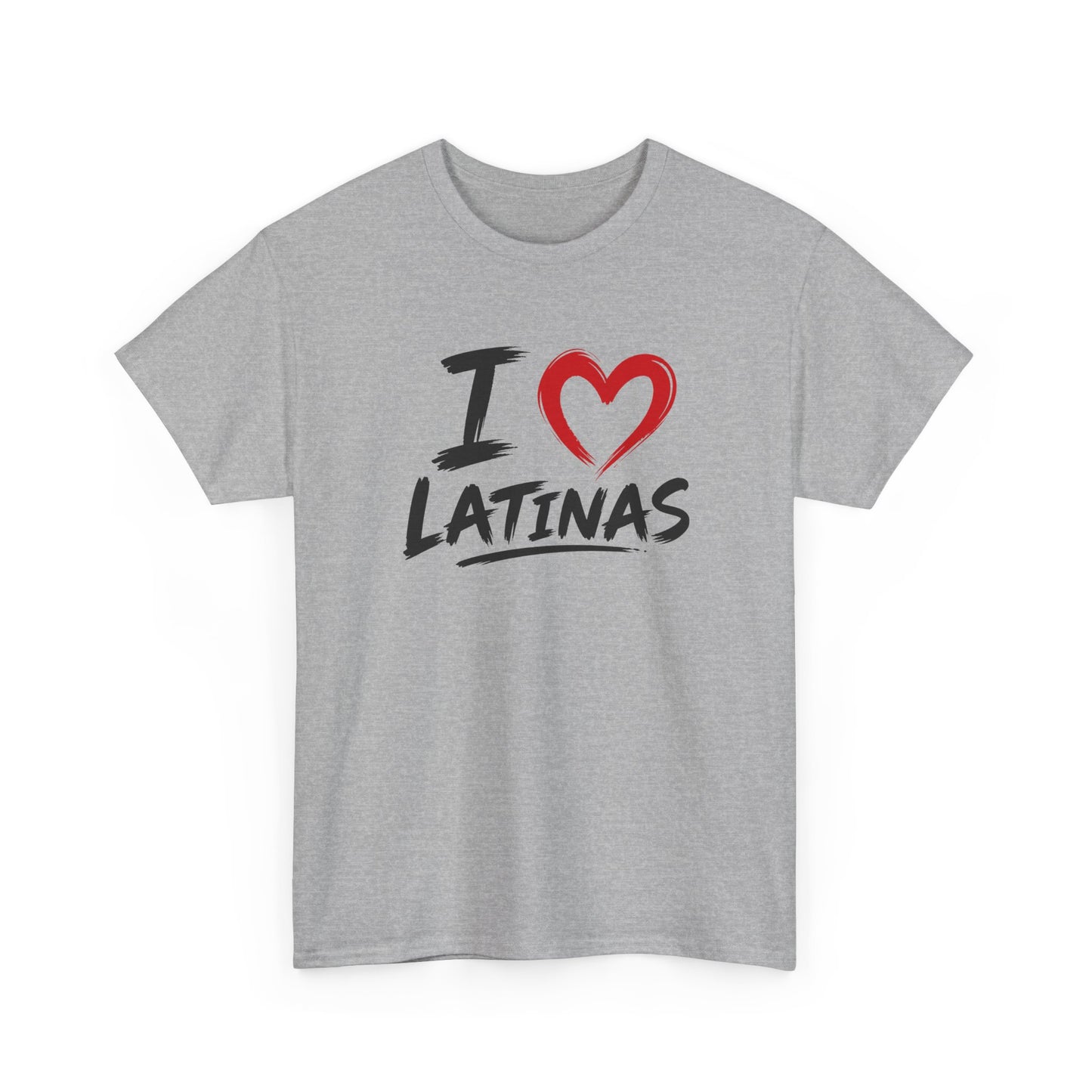 T-Shirt Homme I Love Latinas – Tee Shirt Humour Latino Latinas Amour Cadeau Homme