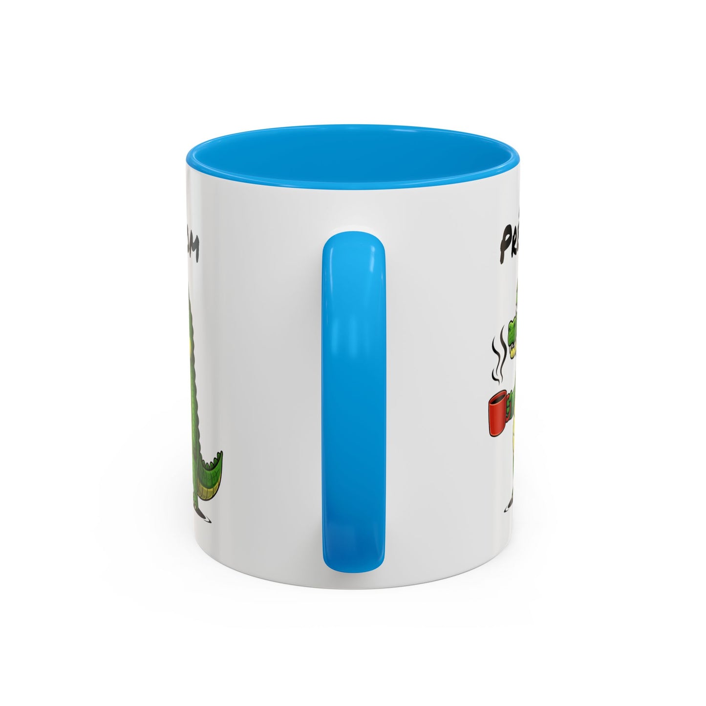 Mug Crocodile Personnalisable 325ml – Tasse Café Humour Animal Drôle Matin Difficile Cadeau