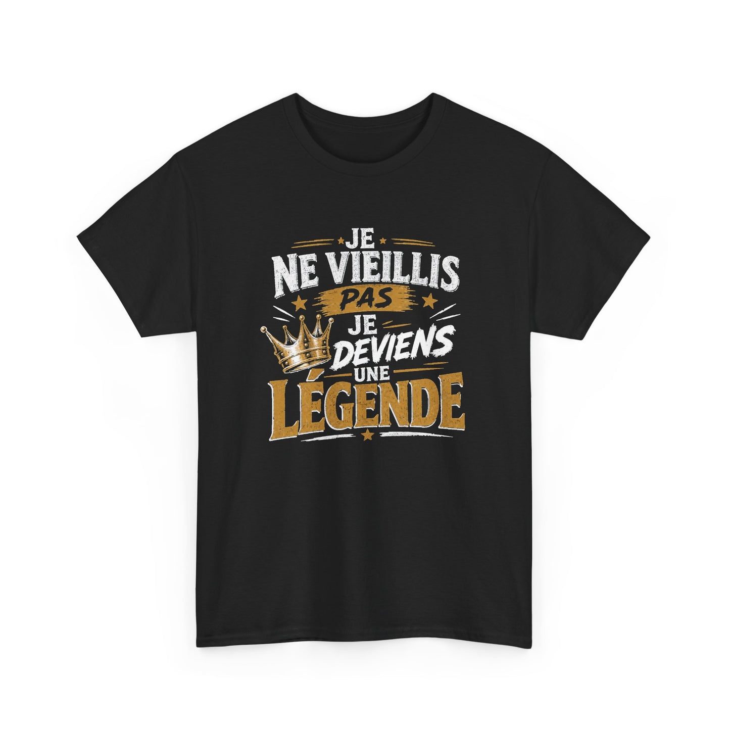Tee Shirt Homme Légende Humour Couronne Confiance Roi Idée Cadeau Anniversaire Homme Original