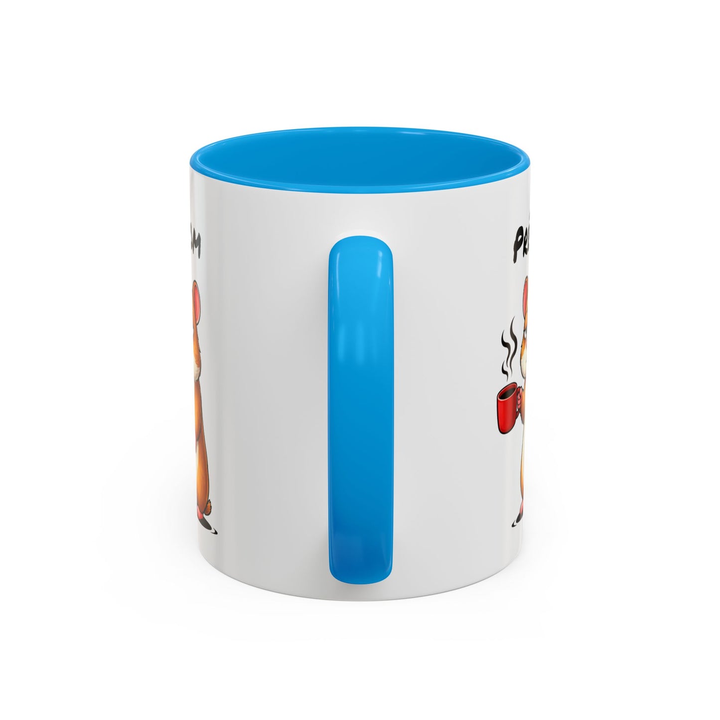 Mug Hamster Personnalisable 325ml – Tasse Café Humour Fatigue Matin Mignon Cadeau