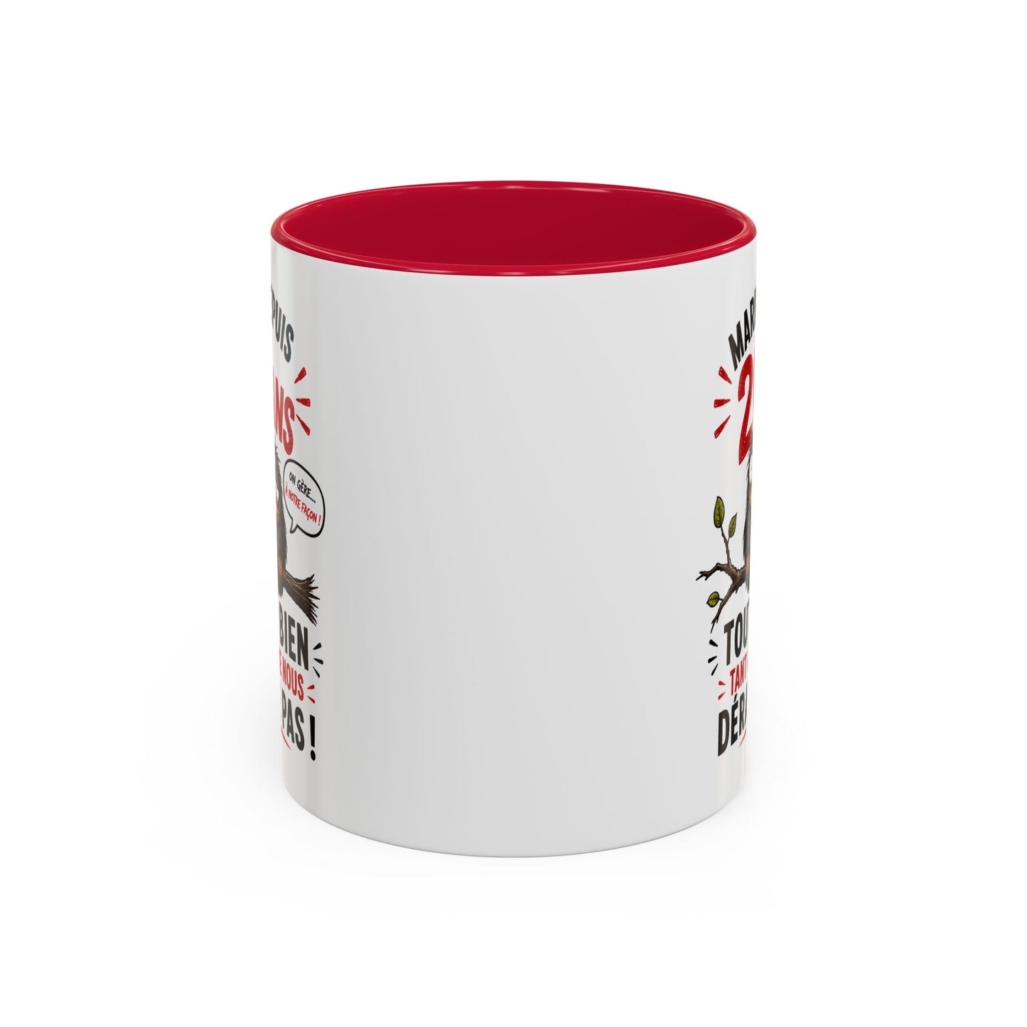 Tasse Mariés Depuis 20 Ans – Mug Humour Anniversaire de Mariage Homme Femme – Cadeau Couple 20 Ans de Mariage 325 ml