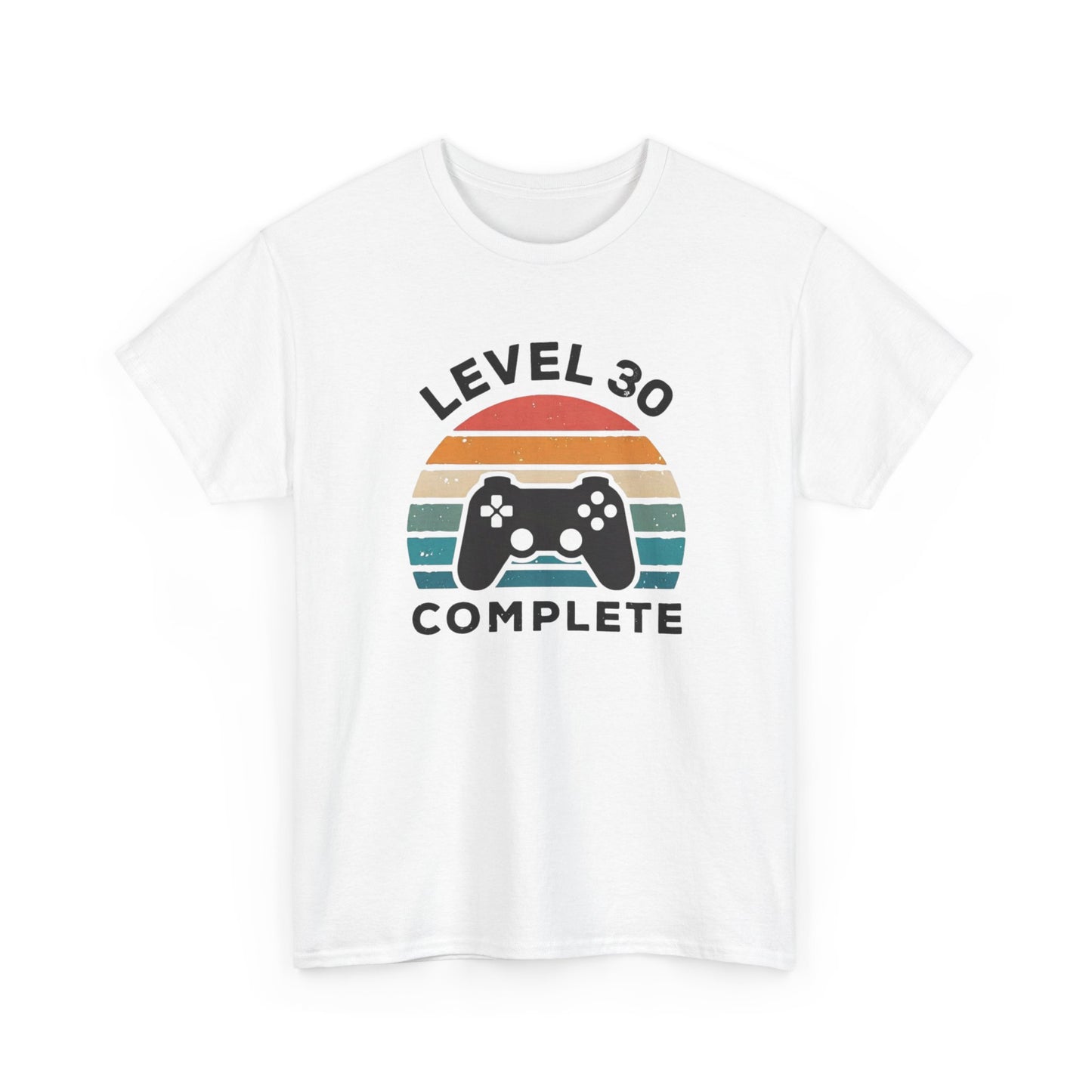 Tee-Shirt 30 Ans Homme et Femme – Cadeau Anniversaire 30ème Gamer Gaming – Idée Cadeau Jeu Vidéo Original pour Passionné de Jeux Vidéo