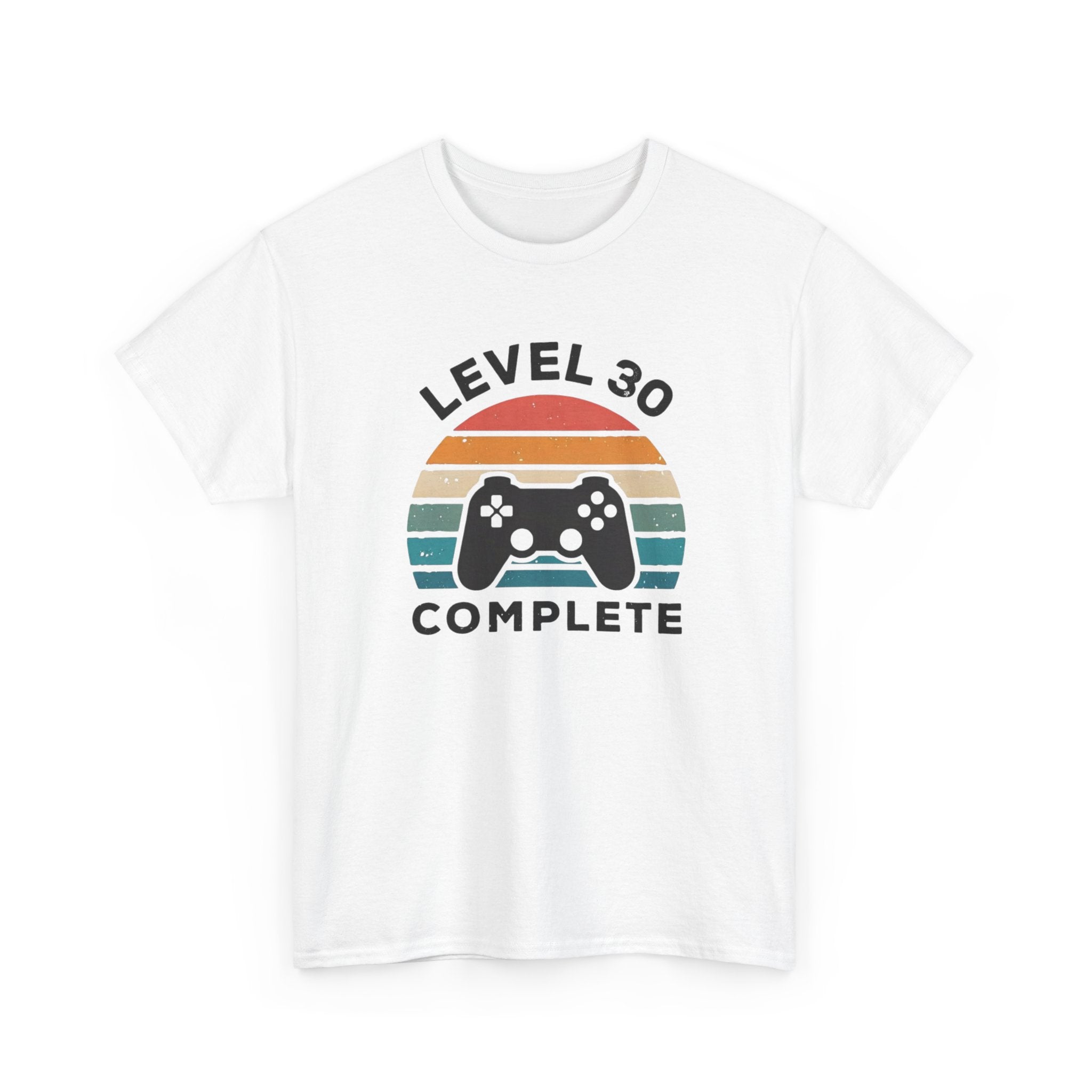 Tee-Shirt 30 Ans Homme et Femme – Cadeau Anniversaire 30ème Gamer Gaming – Idée Cadeau Jeu Vidéo Original pour Passionné de Jeux Vidéo