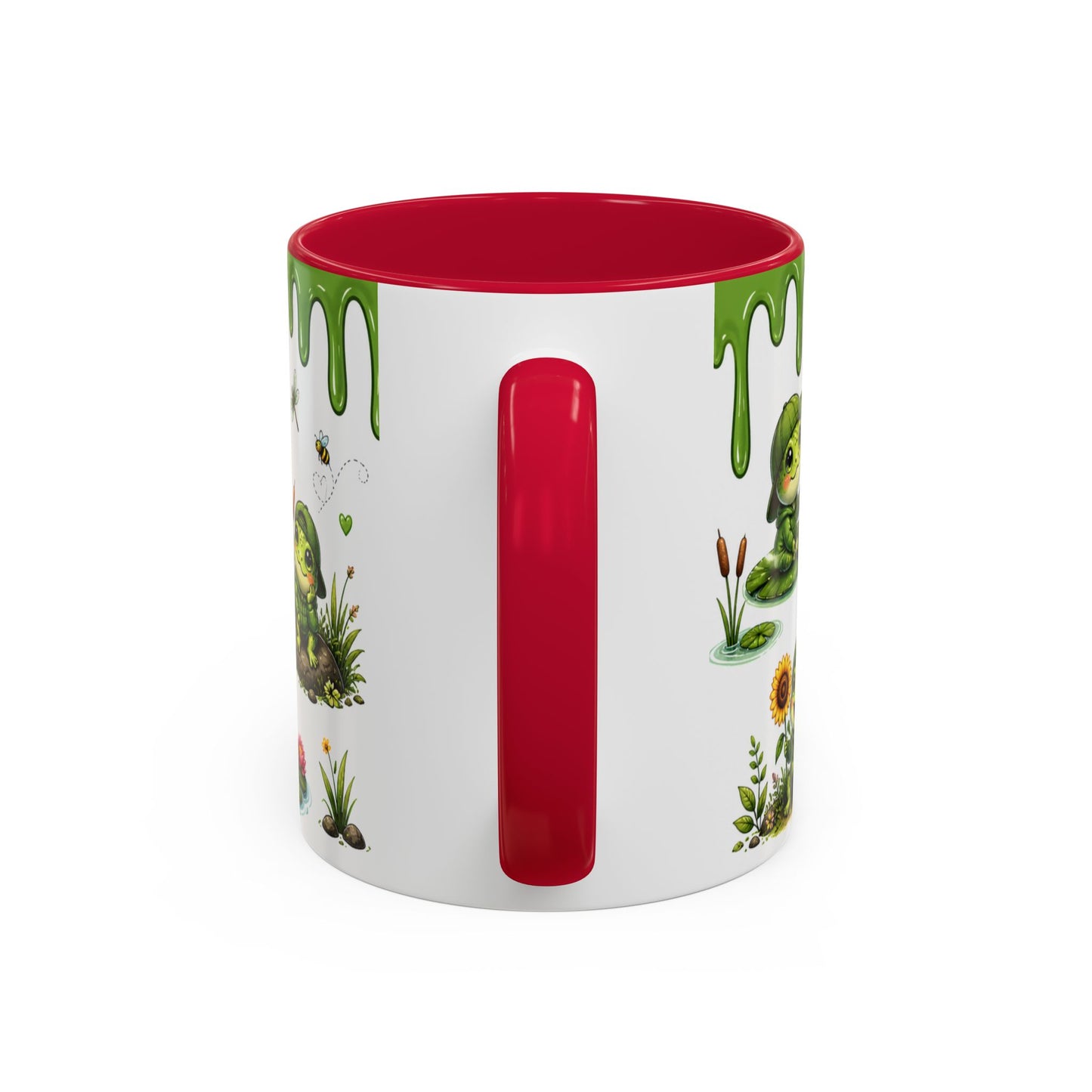 Tasse Humour Grenouille Garçon – Mug Juste Un Garçon Qui Adore Les Grenouilles – Design Kawaii Vert – Céramique 325ml