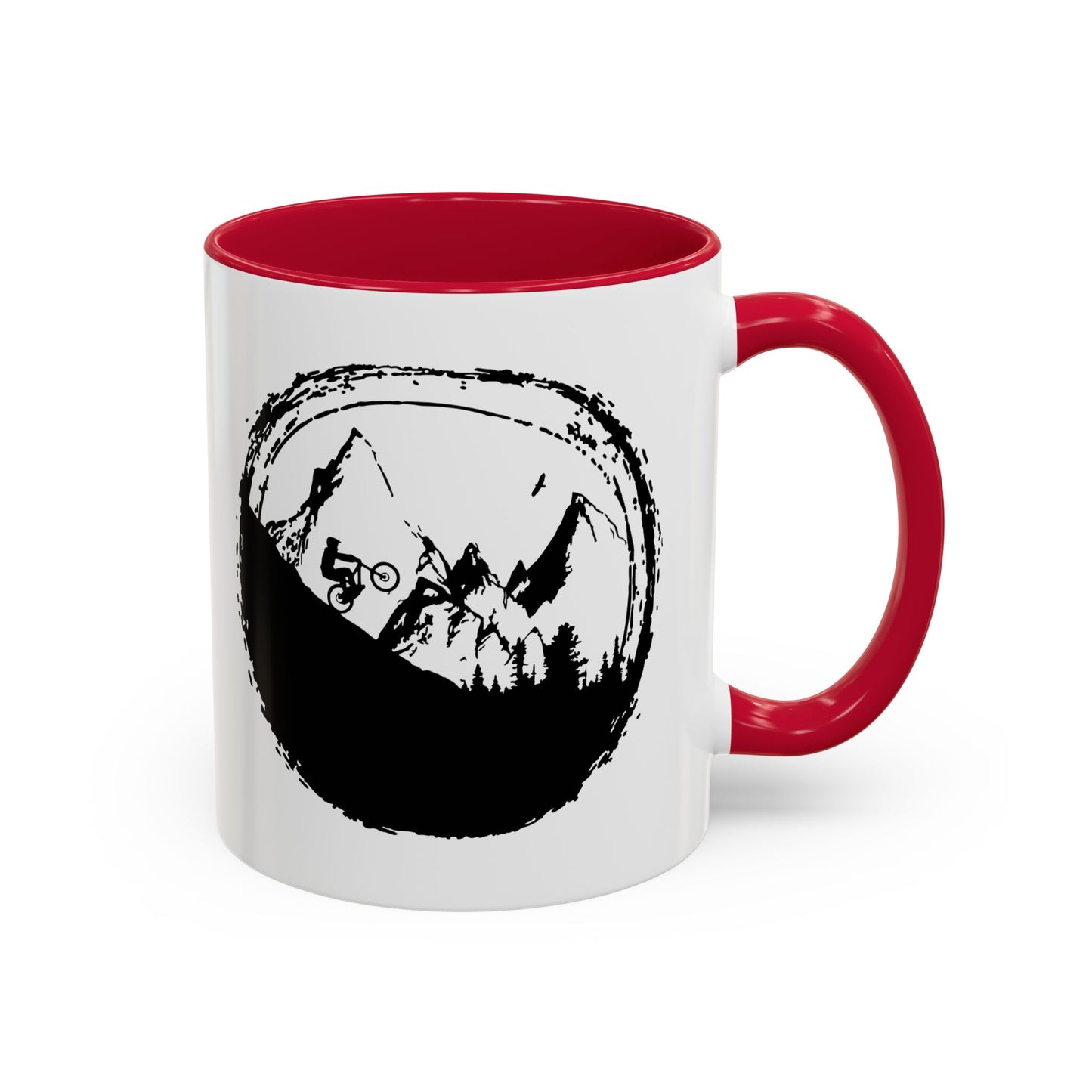 Tasse Motocross Homme et Femme – Mug Moto Tout-Terrain en Montagne – Cadeau Original pour Pilote Enduro Cross Anniversaire 325 ml