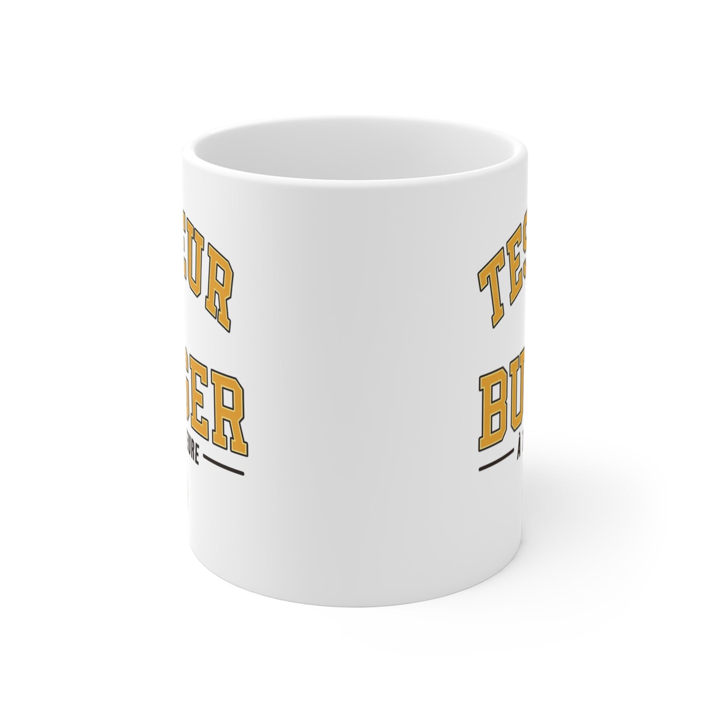 Tasse Testeur de Burger – Mug Humour Fast Food – Cadeau Amateur de Burgers Homme Femme 325ml