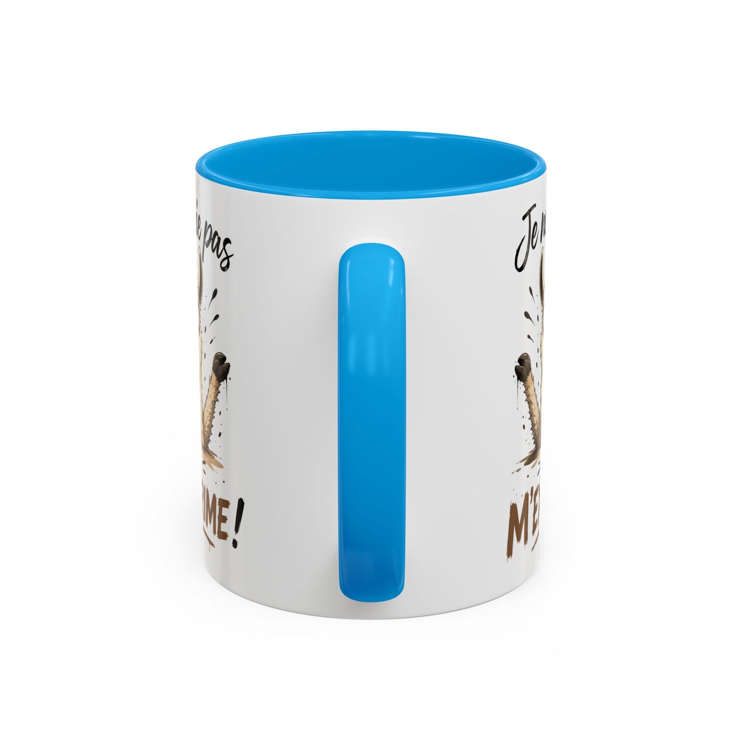 Tasse Lama Humoristique – Je Ne Crie Pas Je M’Exprime – Mug Drôle Lama Énervé 325ml